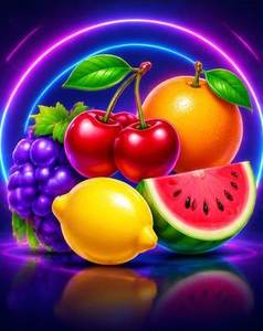 Neon Orchard — ilustrație de joc
