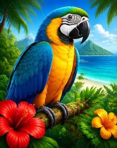 Tropical Flight — ilustrație de joc