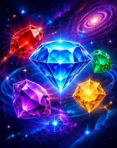 Cosmic Jewels — ilustrație de joc