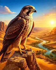 Desert Falcon — ilustrație de joc